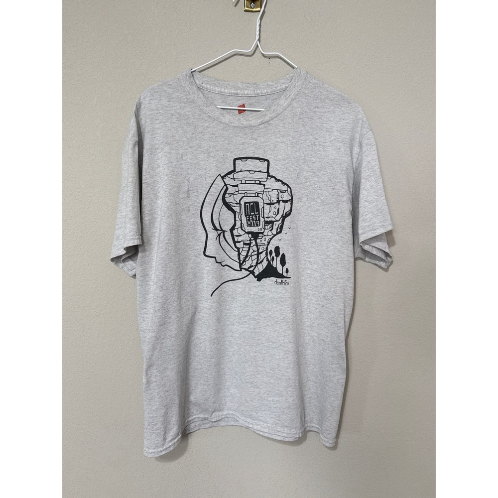 ACL Fest 2019 Music Festival T-Shirt Mens Large Gray Concert Lineup Tee